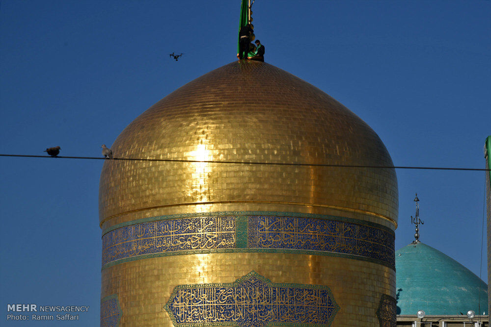 عکسی از حرم امام رضا (ع) که پربازدید شد