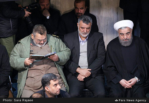 مراسم وداع با پیکر آیت الله هاشمی رفسنجانی