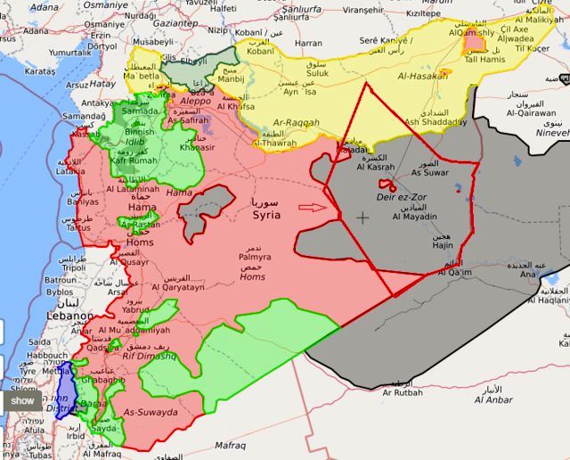 رقابت آمریکا و روسیه بر سر سوریه پس از داعش آغاز شد
