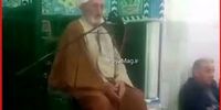 لحظه سکته قلبی یک امام جماعت بر بالای منبر+ فیلم