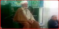 لحظه سکته قلبی یک امام جماعت بر بالای منبر+ فیلم