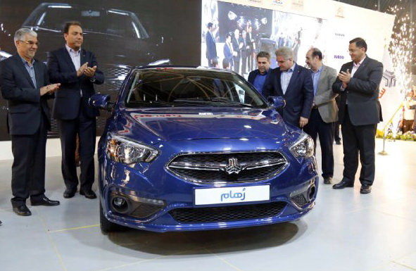 معرفی اولین خودرو ایرانی تولیدی روی پلت‌فرم SP100 