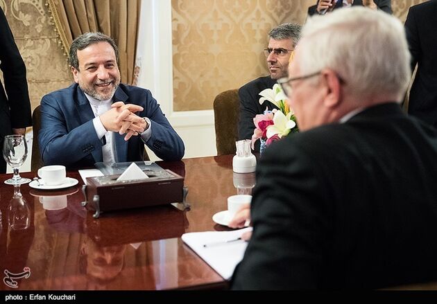دیدار سرگئی ریابکف با عباس عراقچی