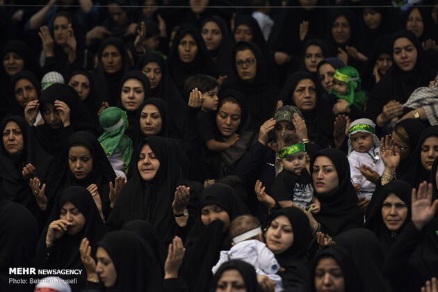 تصاویر مراسم « شیرخوارگان حسینی» در سراسر کشور