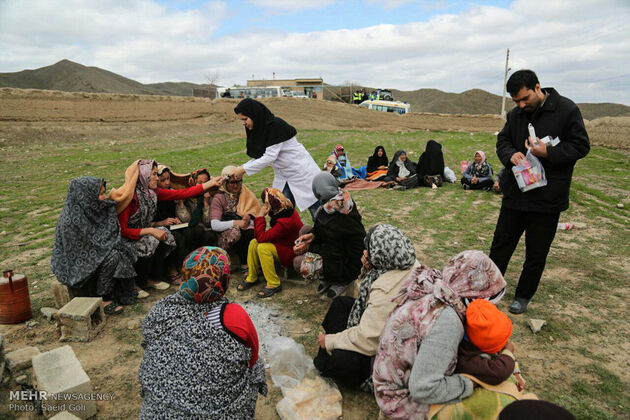 خسارات زلزله در روستاهای استان خراسان رضوی
