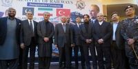 افتتاح طرح ریلی اسلام‌آباد-تهران-استانبول+عکس