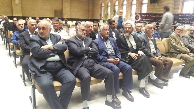 مراسم ترحیم پدر تاج‌زاده 