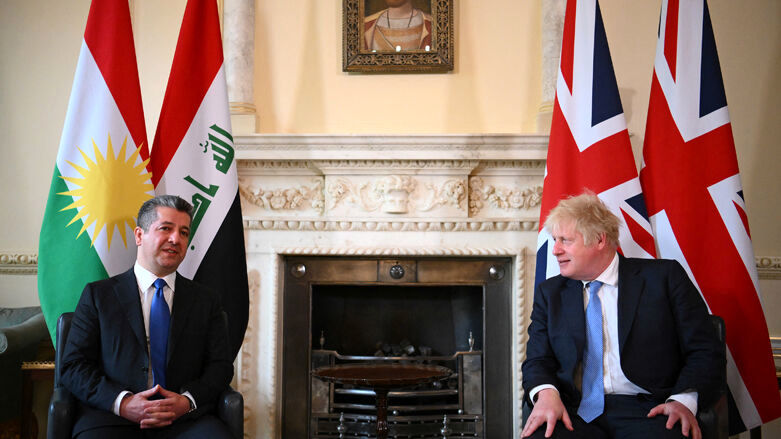 محور گفتگوی نخست وزیر انگلیس و بارزانی 