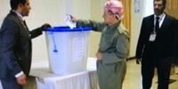 اولین توییت مسعود بارزانی پس از شرکت در همه پرسی استقلال + عکس