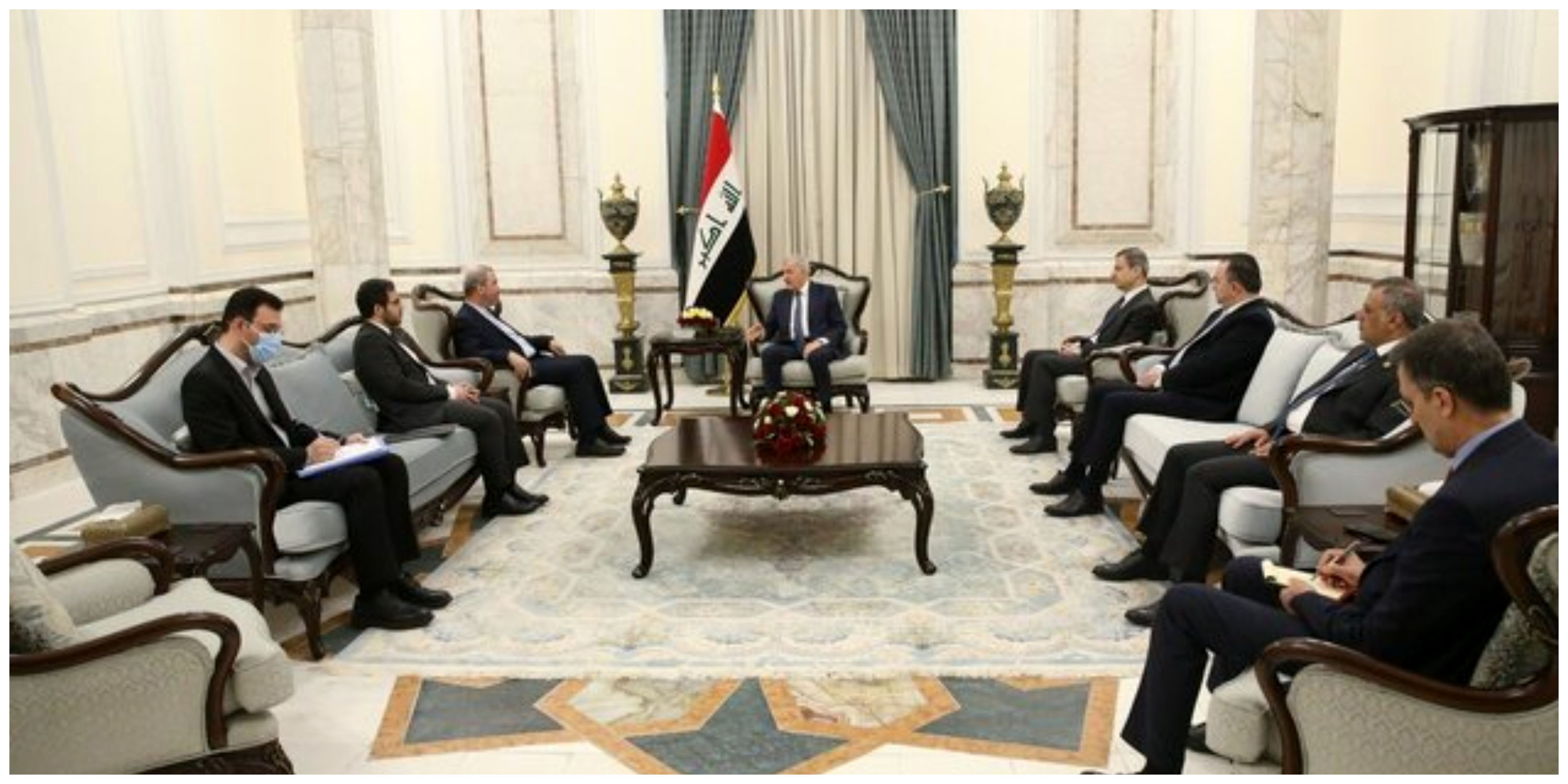 دعوت رسمی از رئیس‌جمهور عراق برای سفر به تهران
