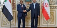 دیدار وزاری خارجه ایران و سودان در تهران 