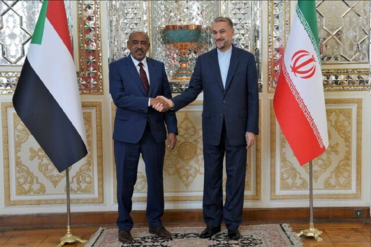 دیدار وزاری خارجه ایران و سودان در تهران 
