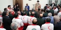 دیدار اعضای ستاد برگزاری کنگره ملی شهدای امدادگر با رهبر معظم انقلاب + عکس