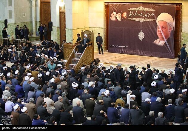 مراسم چهلمین روز درگذشت آیت‌الله هاشمی رفسنجانی
