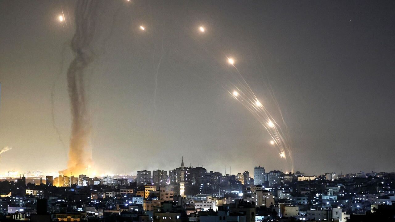 فوری/اسرائیل بمباران شد/ حمله راکتی از غزه به اراضی اشغالی