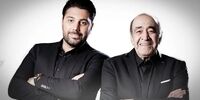 اشک های تلخ احسان خواجه امیری در مراسم تشییع پدرش+ فیلم