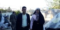 عروسی ۸ زوج پلدختری روی سیل +تصاویر