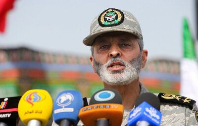 حضور سرلشکر موسوی در مراسم شهید ایزدی؛ روحیه نیروهای مسلح عالی است
