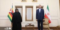 پوشش زن رئیس جمهور زیمبابوه در دیدار با امیرعبداللهیان+تصاویر