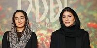 پوشش سنگین و شیک سحر دولتشاهی در اکران آتابای+تصاویر