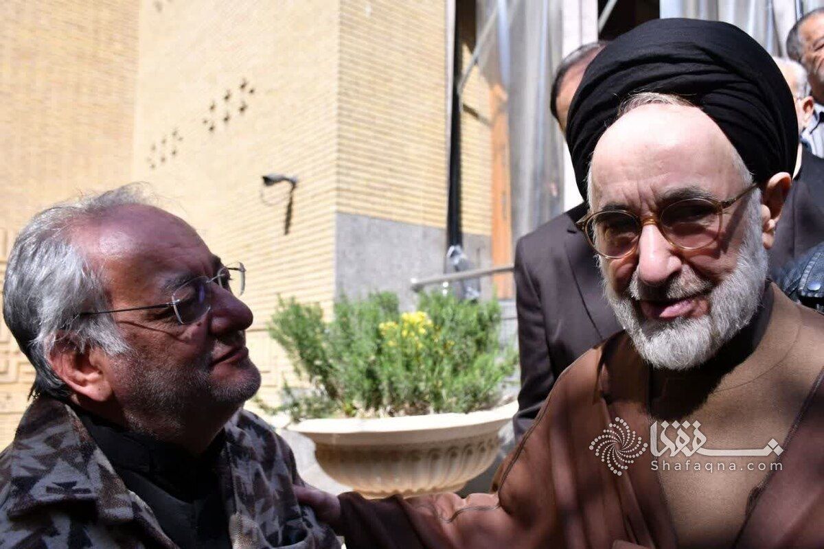 تصاویر| سیدمحمد خاتمی، جهانگیری، سیدعلی خمینی، مهدی هاشمی و ...در مراسم بزرگداشت کمال خرازی