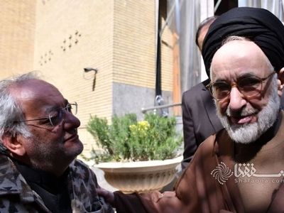 تصاویر| سیدمحمد خاتمی، جهانگیری، سیدعلی خمینی، مهدی هاشمی و ...در مراسم بزرگداشت کمال خرازی