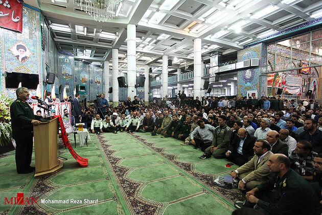 مراسم بزرگداشت شهید حججی در نجف آباد