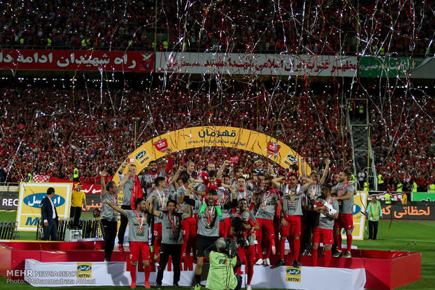 مراسم جشن قهرمانی پرسپولیس