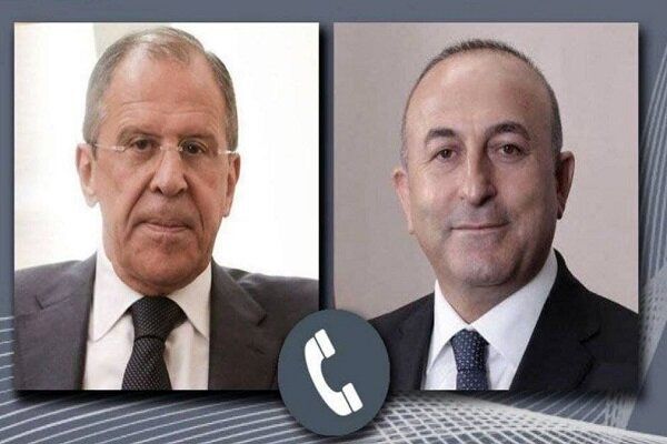 گفتگوی تلفنی وزرای خارجه روسیه و ترکیه 

