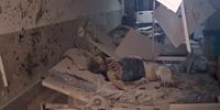 موشکباران ساختمان مسکونی در جنوب لبنان /چند نفر شهید و مفقود شدند+فیلم