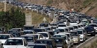 ترافیک در محورهای چالوس و هراز سنگین است