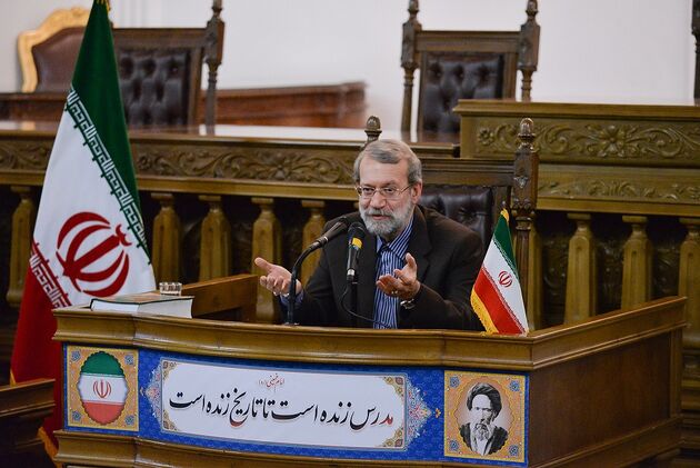نشست خبری علی لاریجانی به مناسب روز مجلس