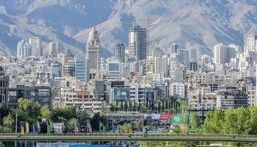 قیمت آپارتمان در مناطق 22گانه در تهران