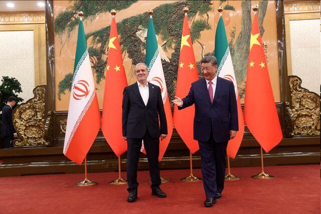 پزشکیان با رئیسجمهور چین دیدار کرد