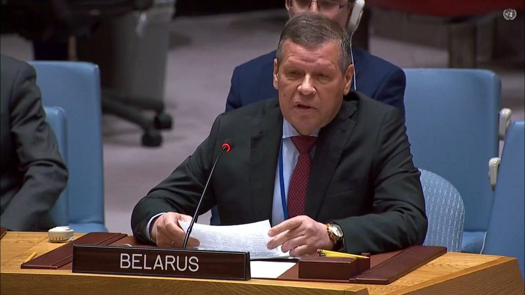 مخالفت بلاروس با قطعنامه پیشنهادی غرب درباره صلح اوکراین 