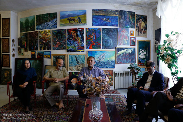 دیدار با پیشکسوتان هنر صنایع دستی