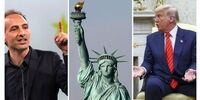 واکنش نماینده فرانسوی پارلمان اروپا به سیاست‌های ترامپ/ مجسمه آزادی را پس بدهید!