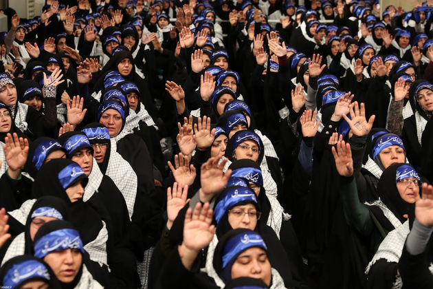 تصاویر دیدار هزاران نفر از بسیجیان با مقام معظم رهبری
