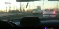 تعقیب‌وگریز پلیس و سارق خودرو در بزرگراه‌های تهران