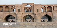 تصاویر| پل‌های تاریخی اصفهان در حسرت آب
