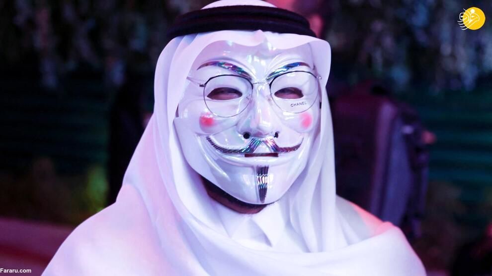 تمسخر عکسی از هالووین عربستان در روزنامه اصولگرا
