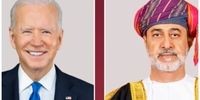 تماس تلفنی مهم بایدن با پادشاه عمان در رابطه با تحولات غزه
