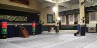 مراسم شام غریبان امام حسین(ع) در حضور رهبر انقلاب