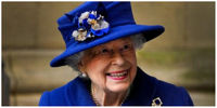 نیمه‌برافراشته شدن پرچم‌های بریتانیا در کاخ باکینگهام در پی فوت ملکه انگلیس+فیلم