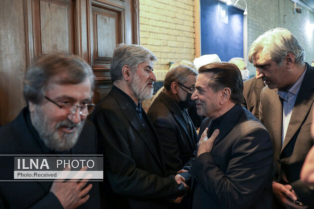 مراسم همسر شهید مطهری