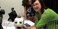 آموزش زبان به کودکان ناشنوا توسط یک ربات