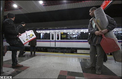 ماموران مترو تهران با لباس داوری! +عکس