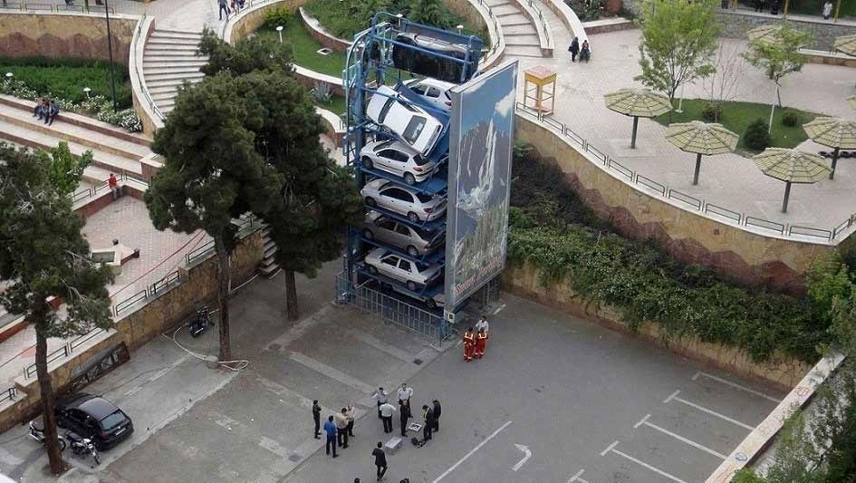 عجیب ترین پارکینگ های خودرو در جهان+تصاویر
