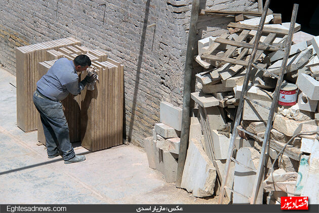 آنان که از سنگ نان می‌خورند ( گزارش تصویری)