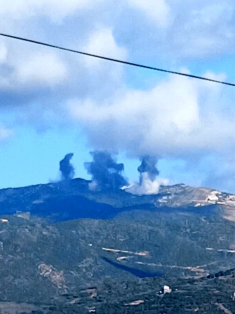 حمله هوایی اسرائیل به جنوب لبنان/ عکس